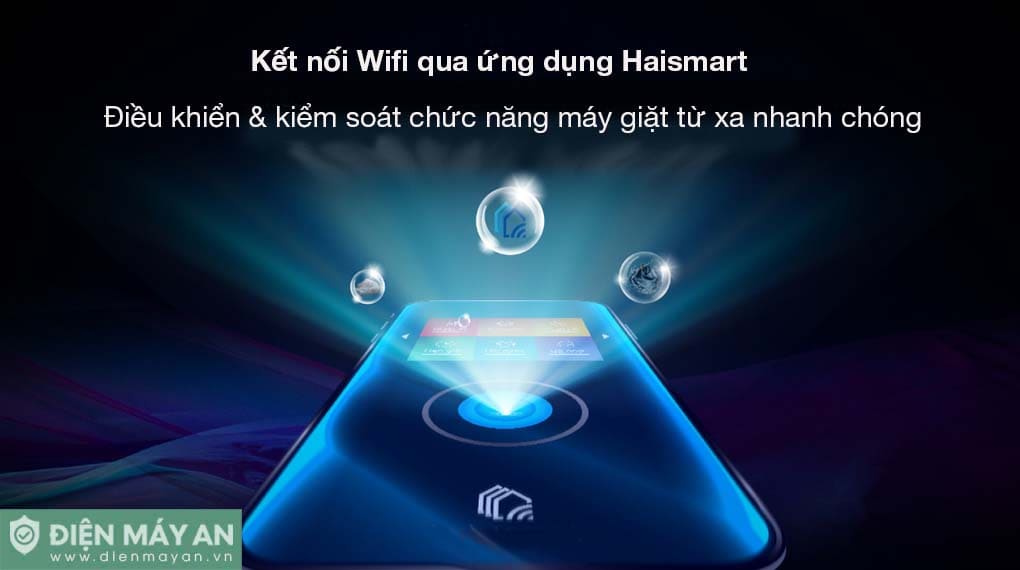 Máy giặt Aqua Inverter 10 kg AQD-DDW1000J BK
